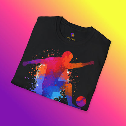 Football Player Art Tee - Unisex T-Shirt