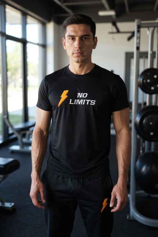 Energetic Unisex Tee, Motivational T-Shirt, Fitness Apparel, Gift for Athletes, Inspirational Clothing