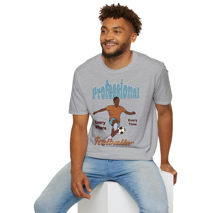Footballer Unisex T-Shirt - Casual Sports Tee for Football Lovers