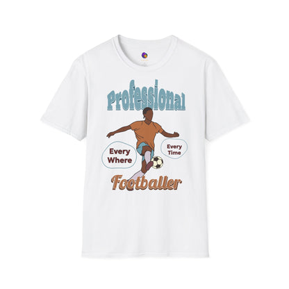 Footballer Unisex T-Shirt - Casual Sports Tee for Football Lovers