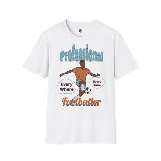 Footballer Unisex T-Shirt - Casual Sports Tee for Football Lovers