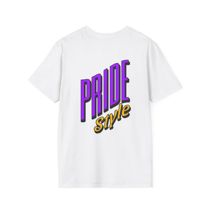 Pride Style Unisex Softstyle T-Shirt, LGBTQ+ Apparel, Gay Pride Shirt, Festival Wear, Affirmation Tee, Inclusive Fashion