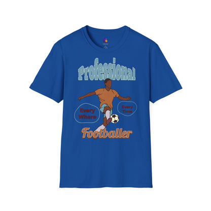 Footballer Unisex T-Shirt - Casual Sports Tee for Football Lovers