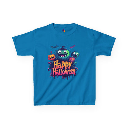 Halloween Kids Tee, Spooky T-Shirt for Children, Perfect for Halloween Parties, Trick or Treating, Gifting to Kids