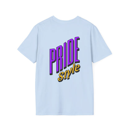 Pride Style Unisex Softstyle T-Shirt, LGBTQ+ Apparel, Gay Pride Shirt, Festival Wear, Affirmation Tee, Inclusive Fashion