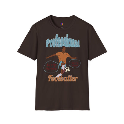 Footballer Unisex T-Shirt - Casual Sports Tee for Football Lovers
