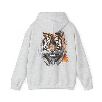 Magnificent Tiger Hooded Sweatshirt for Those Who Love to Be a King, Comfortable Sweater for Everyday Wear, Gift for Birthdays and Nature Lovers.