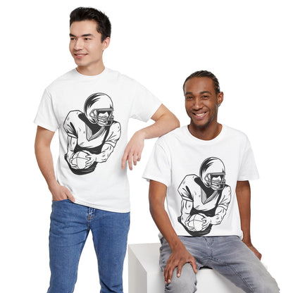 Football Graphic Tee, Casual wear.