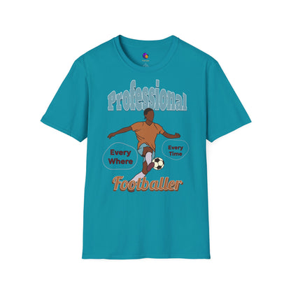 Footballer Unisex T-Shirt - Casual Sports Tee for Football Lovers
