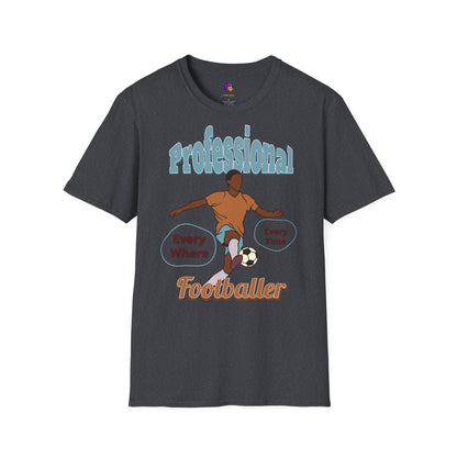 Footballer Unisex T-Shirt - Casual Sports Tee for Football Lovers