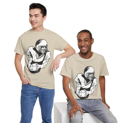 Football Graphic Tee, Casual wear.