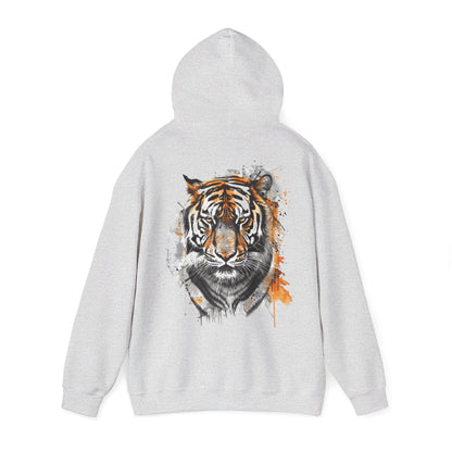 Magnificent Tiger Hooded Sweatshirt for Those Who Love to Be a King, Comfortable Sweater for Everyday Wear, Gift for Birthdays and Nature Lovers.