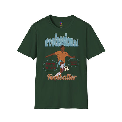 Footballer Unisex T-Shirt - Casual Sports Tee for Football Lovers