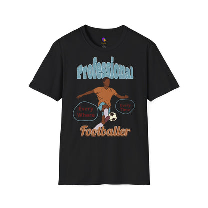 Footballer Unisex T-Shirt - Casual Sports Tee for Football Lovers