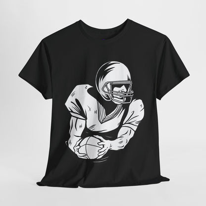 Football Graphic Tee, Casual wear.