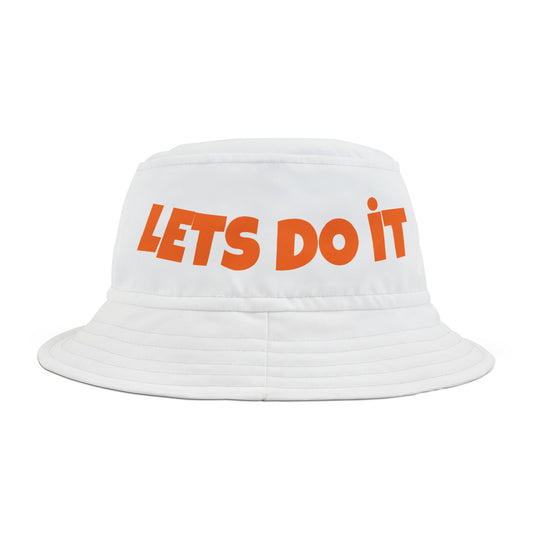 Energetic Bucket Hat – Fun Bucket Hat for Summer Adventures, Gift for Friends, Beachwear, Music Festivals, Casual outings