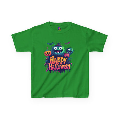 Halloween Kids Tee, Spooky T-Shirt for Children, Perfect for Halloween Parties, Trick or Treating, Gifting to Kids
