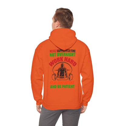 Motivational Hooded Sweatshirt for Fitness Enthusiasts, Unisex Heavy Blend Hoodie with Inspirational Quote, Gym Apparel, Workout [...]
