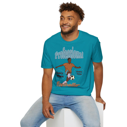 Footballer Unisex T-Shirt - Casual Sports Tee for Football Lovers