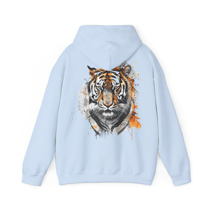 Magnificent Tiger Hooded Sweatshirt for Those Who Love to Be a King, Comfortable Sweater for Everyday Wear, Gift for Birthdays and Nature Lovers.